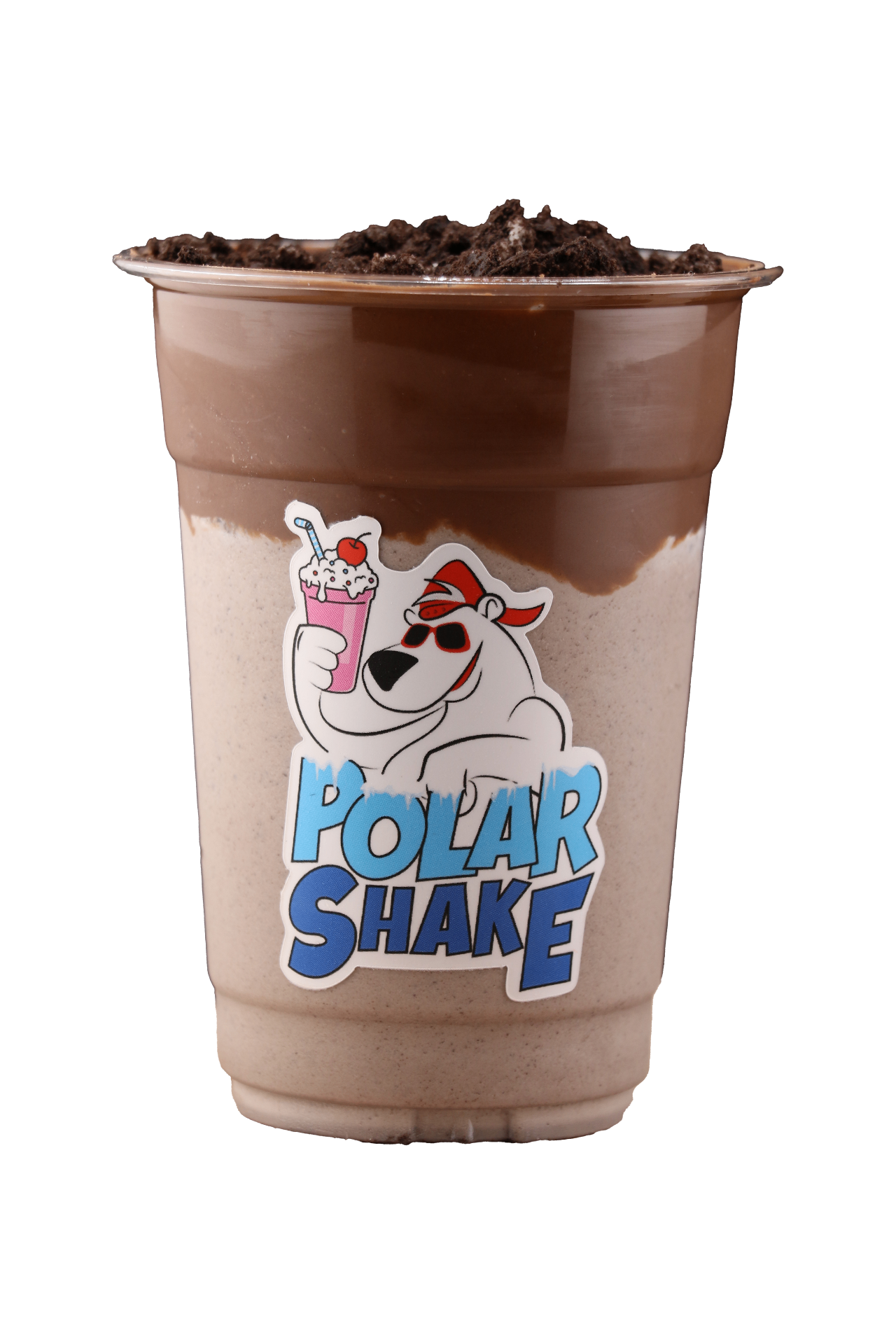 Crunch Cocoa shake with crunchy coating