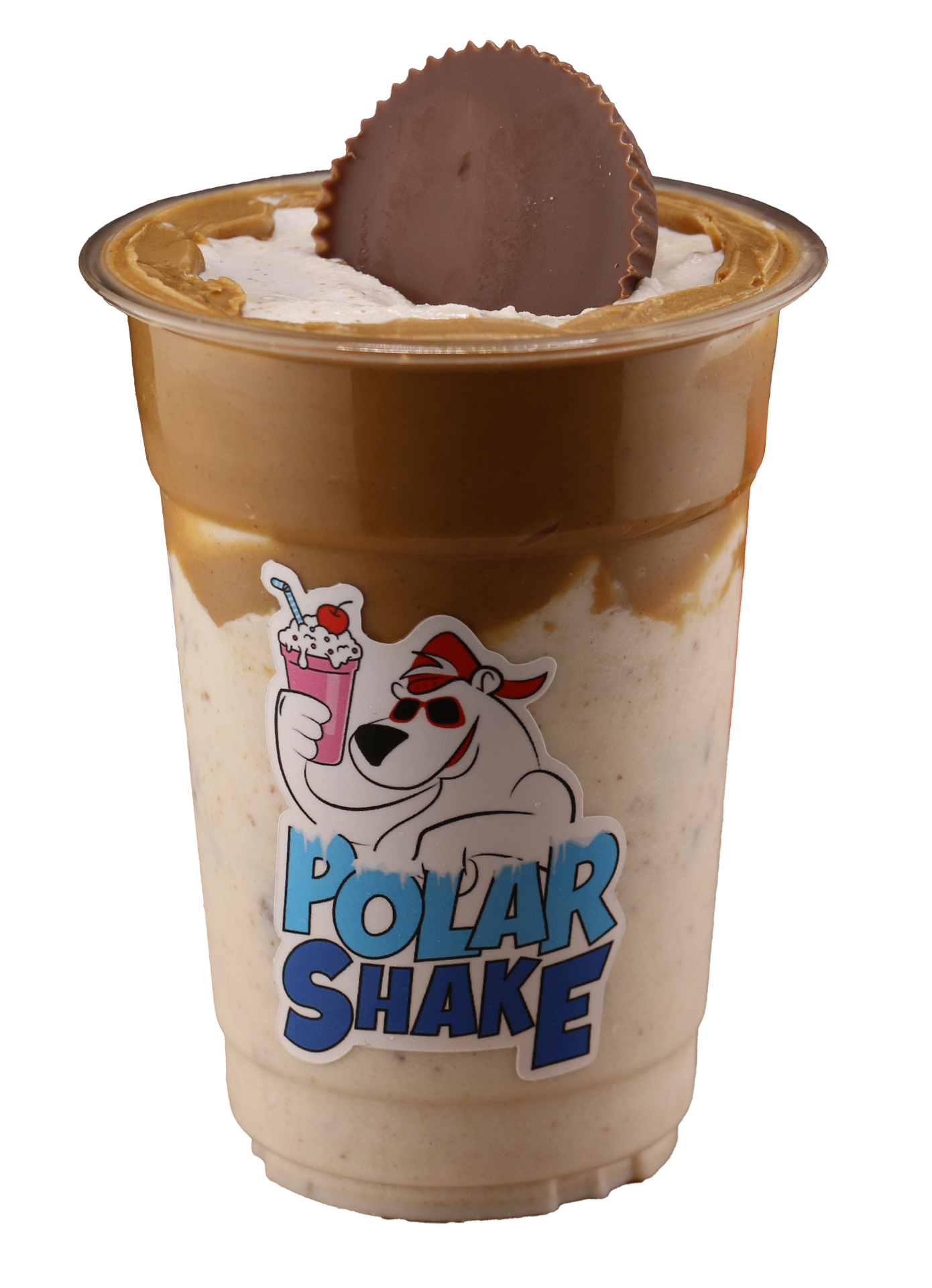 Dark Disc shake with chocolate disc